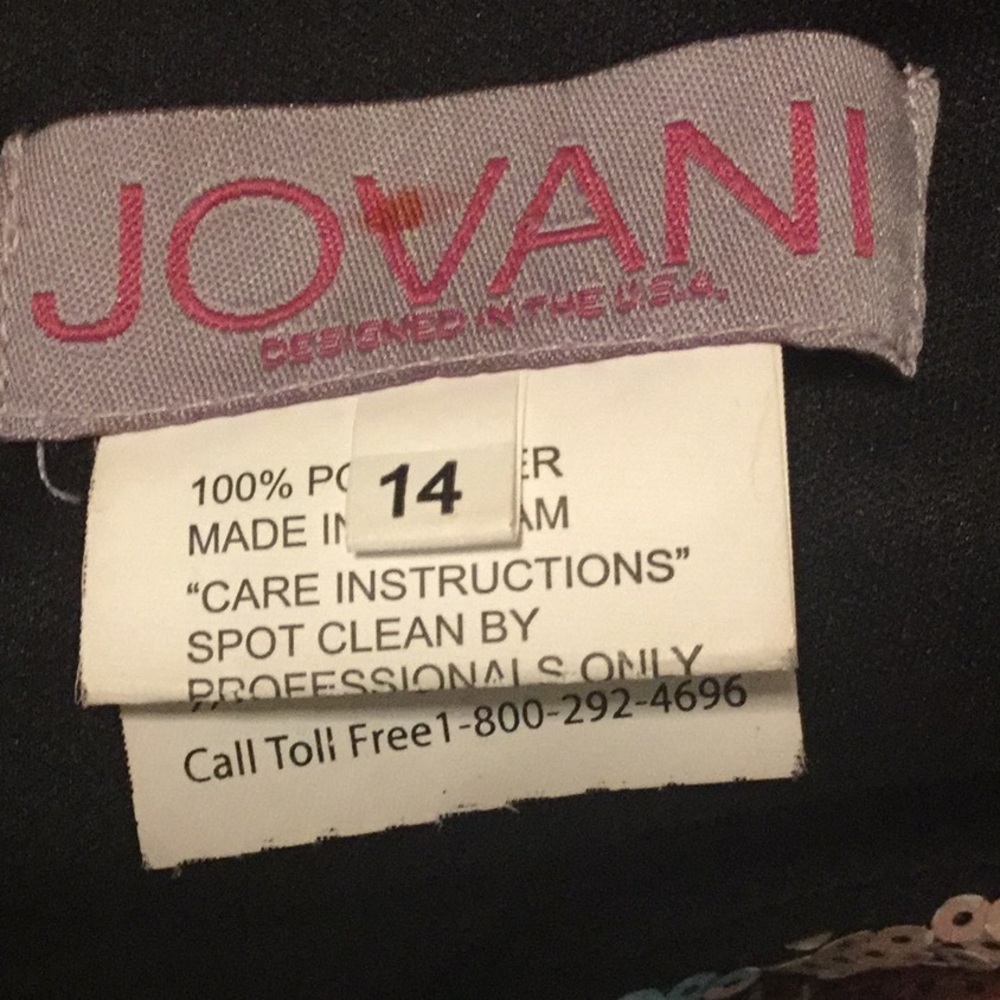 JOVANI Striped Mini Dress - Picture 12 of 12